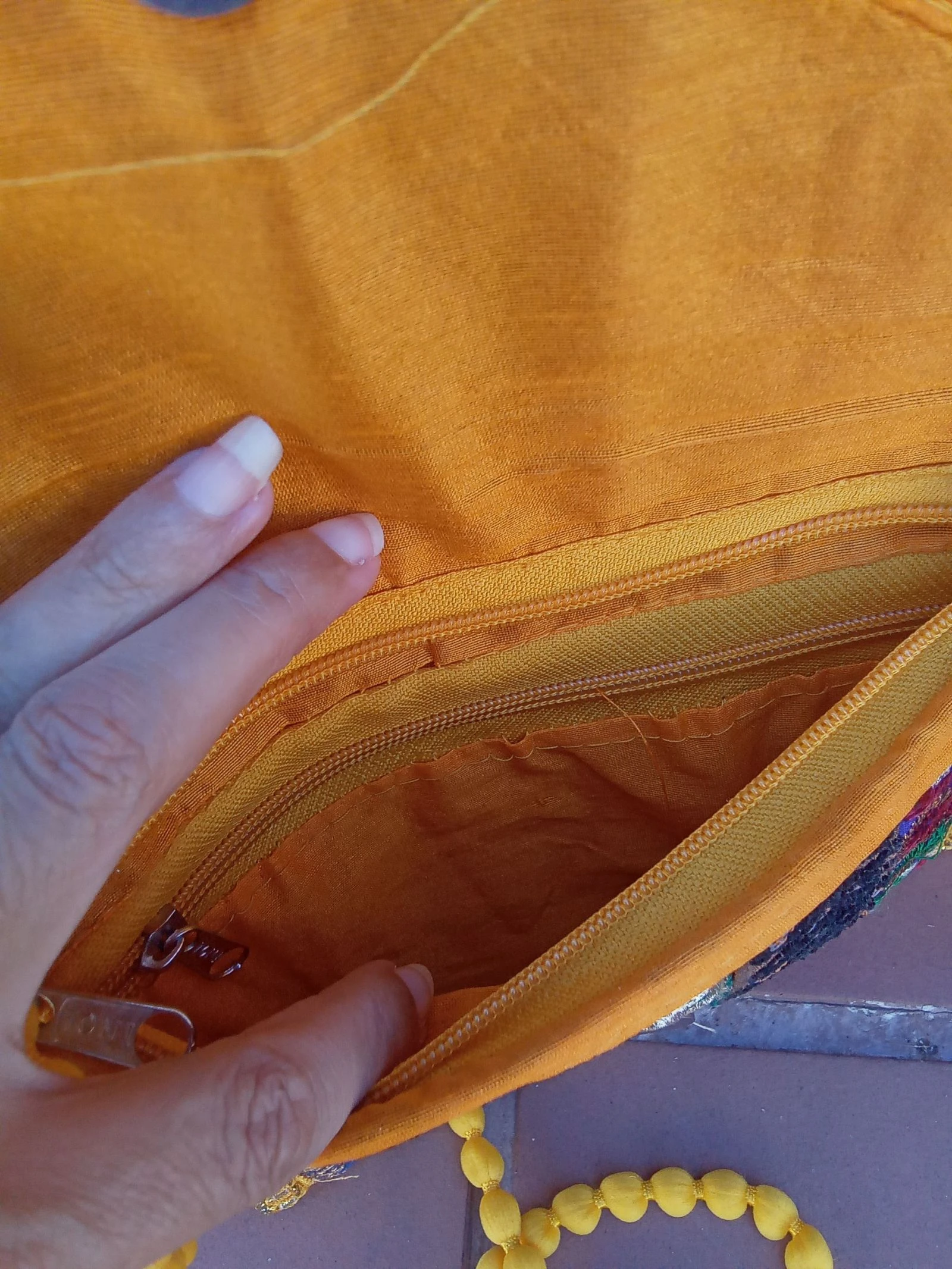 Bolsa India bordada multicolor – photo 9